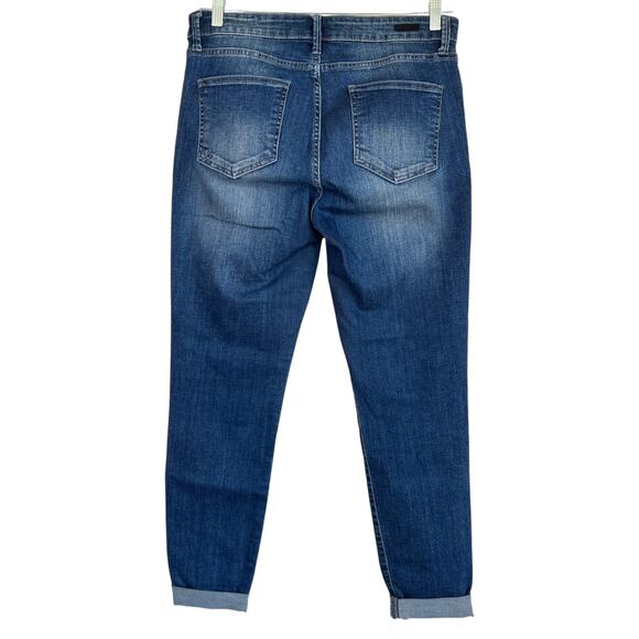 Kut from the Kloth Womens High Rise Toothpick Skinny Denim Jeans Size 12 - Picture 2 of 7